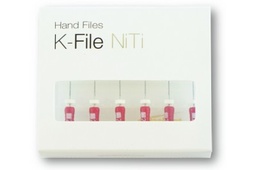 [NKH-15/40-31] Pac-Dent NiTi K Hand Files Length 31 mm (choose tip)