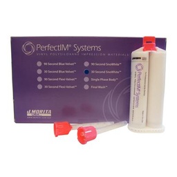 [21-300925] J. Morita Perfectim® 30 Second SnoWhite Cartridge Kit (3 x 50ml Cartridge + 12 Mixing Tips)