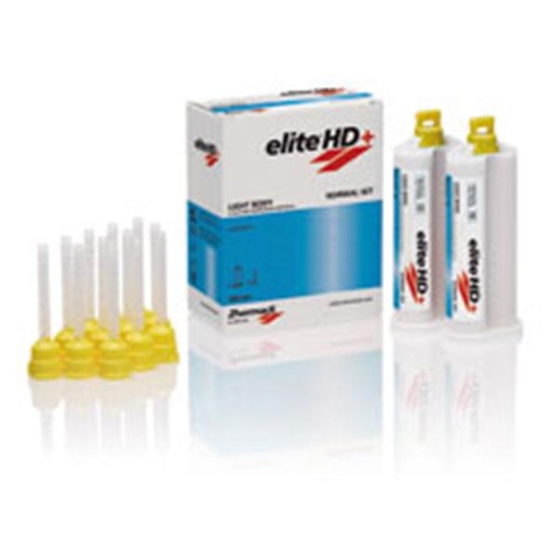 [C203030] Zhermack Wash Material, Light Body, Reg Set, Includes: 2-50ml Cartridges & 12 Yellow Mixing Tips