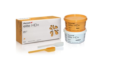 [C203012] Zhermack Putty Soft Fast Set, 900mL Base + 9000mL Catalyst, 2 Spoons