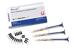 [01C0500] Septodont Racegel Hemostatic Agent, (3) 1.4g Syringes &amp; 30 Tips