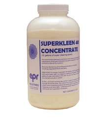 [00136] EPR Superkleen Powder Evacuation Cleaner, 2 lb Jar, 12/cs