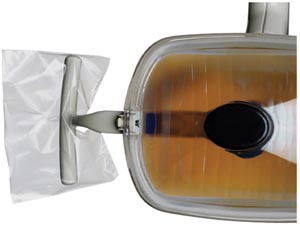 [BF-5000] Mydent Defend Light Handle Sleeve 4" x 5.75" Clear