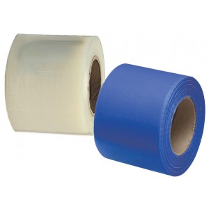 [BF-2500] Mydent Defend Barrier Film, Non-Stick Edge, Blue 4"x6" Sheets, 1200/roll, Disp. Box