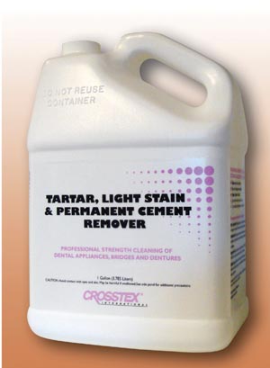 [JEZTS] Crosstex Tartar & Stain Remover, Gal, 4/cs