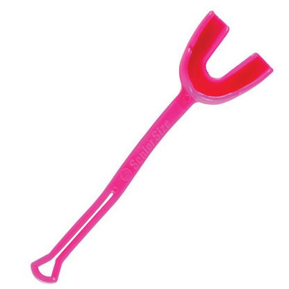 [137772] Cramer Senior Mouthguard, Loop & Tuck Strap, Bright Pink