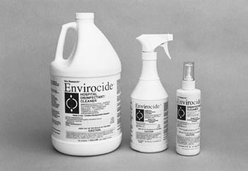 [13-3324] Metrex Envirocide® Hospital Surface & Instrument Disinfectant/Cleaner, 24 oz Bottle & Spraye