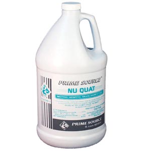 [75004023] Bunzl/Primesource® Nu Quat Neutral Hospital Grade Disinfectant Cleaner, Gal, 4/cs