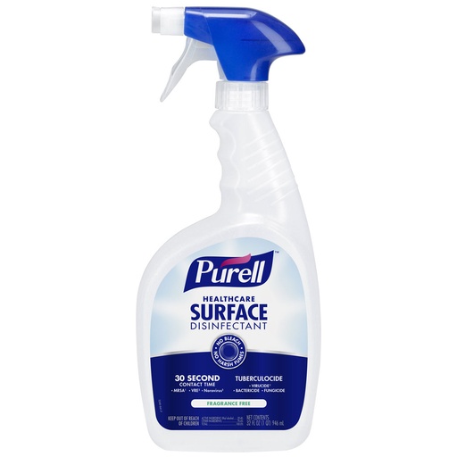 [3340-06] Gojo Purell™ Healthcare Surface Disinfectant, Capped & Sealed w/ Trigger, 32 fl oz