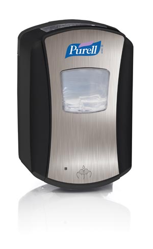 [1328-04] Gojo Purell® LTX-7™ Dispenser, 700mL, Chrome/ Black