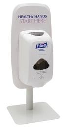 [2426-DS] Gojo Purell® Table Top Stand with &quot;Healthy Hands Start Here&quot; Sign, Purell® TFX™
