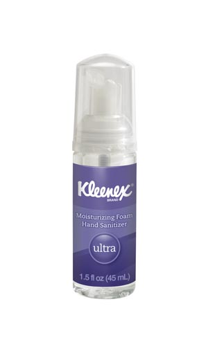 [34604] Kimberly-Clark Kleenex® Ultra Moisturizing FoamHand Sanitizer, Foam, 1.5 oz, 24/cs