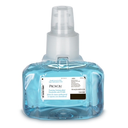 [1344-03] Gojo PROVON® LTX® 700ml Refill, Foaming Antimicrobial Handwash with PCMX, Lt. Blue