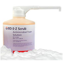 [372416] BD E-Z Scrub™ Antimicrobial Foam Solution, 32 oz, 2% CHG, Hand Pump Foamer
