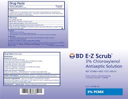 [372404] BD E-Z Scrub™ Antimicrobial Foam Solution, 32 oz, 3% PCMX, Foot Pump Foamer