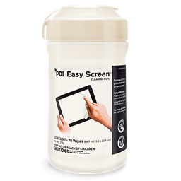[P03672] PDI Easy Screen™ Cleaning Wipe, 6&quot;x9&quot;, 70/canister