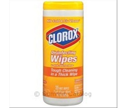 [38381594] Bunzl/Clorox® Disinfecting Wipes, Lemon, 36/btl