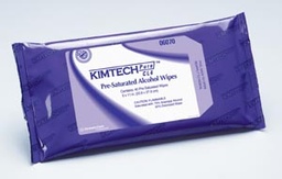 [06070] Kimberly-Clark KIMTECH PURE W4, CL4 PreSat Alcohol Wipe, White