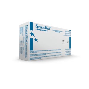 [SM102] Sempermed Starmed® Powder-Free Latex Glove, Small