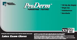 [155350] Innovative Proderm™ Powder-Free Exam Gloves, X-Large