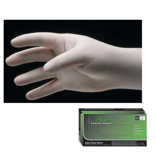 [151100] Innovative Pulse® Latex Powder-Free Exam Gloves, Small