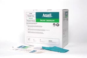 [2018465] Ansell Encore® Underglove Surgical Gloves, Sterile, Latex, Powder Free (PF), Size 6½