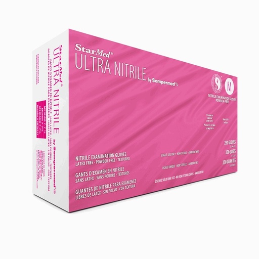 [SMTN253] Sempermed Starmed® Ultra Nitrile Exam Gloves, Powder Free (PF), Medium