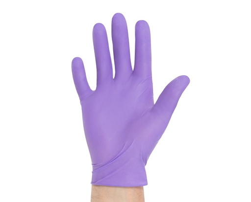 [52103] Halyard Purple Nitrile™ Exam Gloves, Large, Sterile Singles