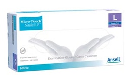 [6034052] Ansell Micro-Touch® Nitrile E.P. Textured Examination Gloves, Medium