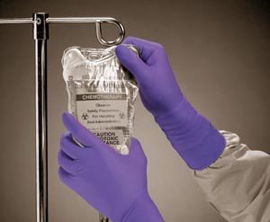 [50603] Halyard Purple Nitrile-Xtra™ Exam Gloves, Large