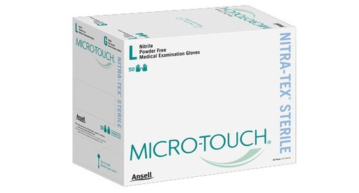 [6034154] Ansell Micro-Touch® Nitratex® Sterile Exam Gloves, X-Large, Pairs
