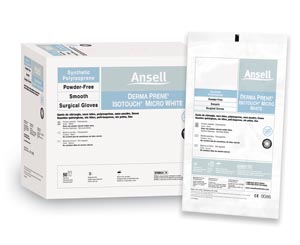 [20685985] Ansell Gammex® Non-Latex PI Micro White Surgical Gloves, Size 8½