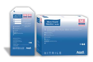[6034152] Ansell Micro-Touch® Nitratex® Sterile Exam Gloves, Medium, Pairs