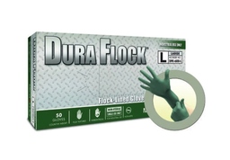 [DFK-608-XXL] Microflex Dura Flock® Flock-Lined Industrial-Grade Nitrile Gloves, XX-Large