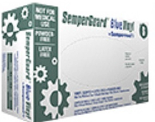 [VBPF102] Sempermed Semperguard® Blue Vinyl Powder-Free Smooth Gloves, Small