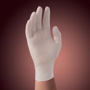 [50033] Halyard Vinyl Powder-Free Stretch Exam Gloves, Large