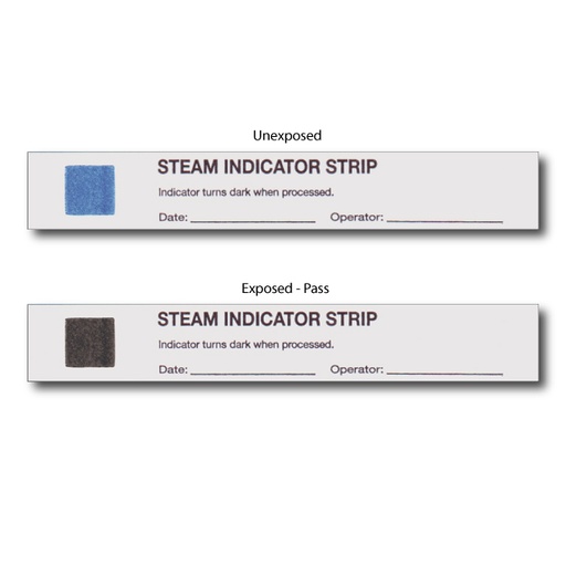 [SIS-100] Crosstex Steam Indicator Strip, 4"