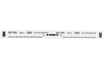 [1250] 3M™ Comply™ Steam Chemical Indicator Strips, Color Change White to Dark Brown