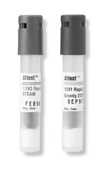 [1291] 3M™ Attest™ Rapid Readout For Steam 270°F/ 132°C Gravity Displacement Sterilizers