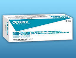 [SCL816] Crosstex Duo-Check® Sterilization Pouch, 8" x 16"
