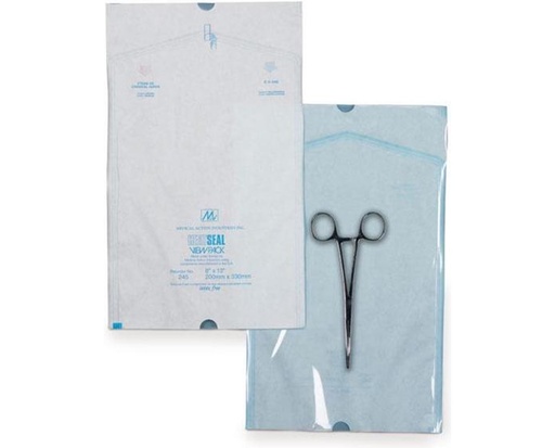 [220-] Medical Action View Pack Heat-Seal Pouches, 4¾" x 10"