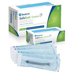 [88000-4] Medicom Safeseal® Quattro Sterilization Pouches, 2¾&quot; x 9&quot;