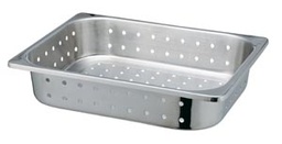 [4270P] Tech-Med Stainless Steel Instrument Tray, Perforated, 12.59&quot; x 10.23&quot; x 2.56&quot;