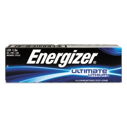 [L91] Energizer Ultimate Lithium Battery, AA, 4/bx