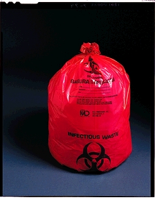 [50-42] Medegen Ultra-Tuff™ Infectious Waste Bags, 11" x 14", 1.5 mil, 1-2 gal