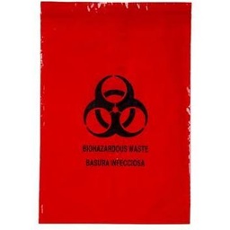 [846] Medegen Specimen Biohazard Transport Bags, 25&quot; x 35&quot;, 2 mil