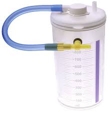 [43010-05] Amsino Receptal® Liner, 1000cc, VAC-GARD®, Pour Spout Lid