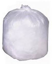 [X2785] Medegen Polyethylene Can Liners, 25" x 24" x 52½", Clear, 4 mil