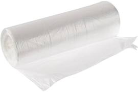 [X1401] Medegen Polyethylene Can Liners, 24" x 23", Clear, 0.9 mil
