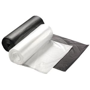 [61605659] Bunzl/Rollpak XZH Clear Can Liner, 55-60 Gal, 1.05 mil, 38" x 60"